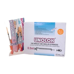 seringue insuline 100pcs