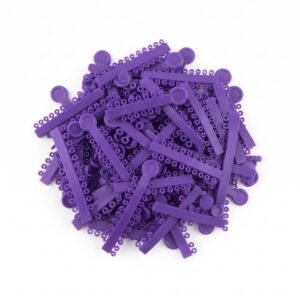 legature plastique violet