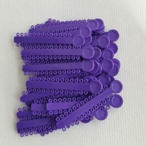 legature plastique violet