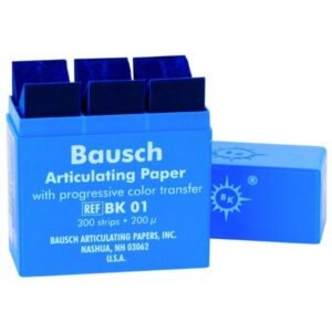 PAPIER  BLEU ARTICULIER BAUSCH