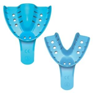 porte empreinte individuelle métallo plastique bleu