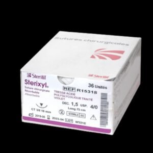 fil de suture résorbable sterifil 1 pcs