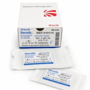 Fil de suture non résorbable sterifil 1 pcs
