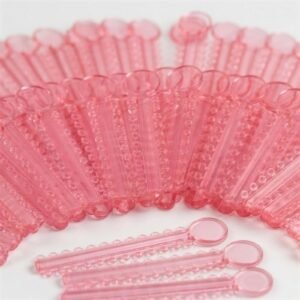 legature plastique rose