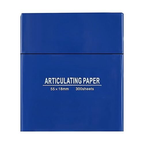 papier bleu boite